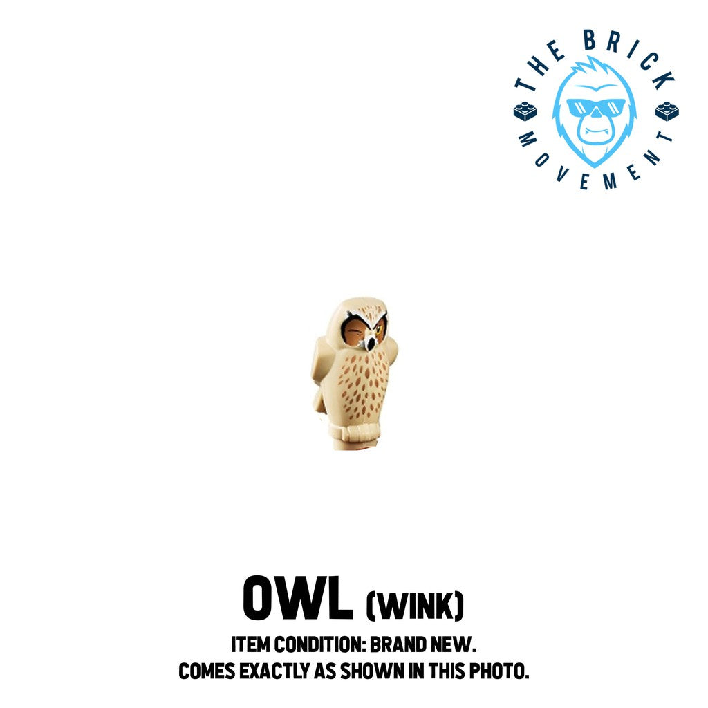 LEGO ACCESSORIES - ANIMAL - Owl (Winking)