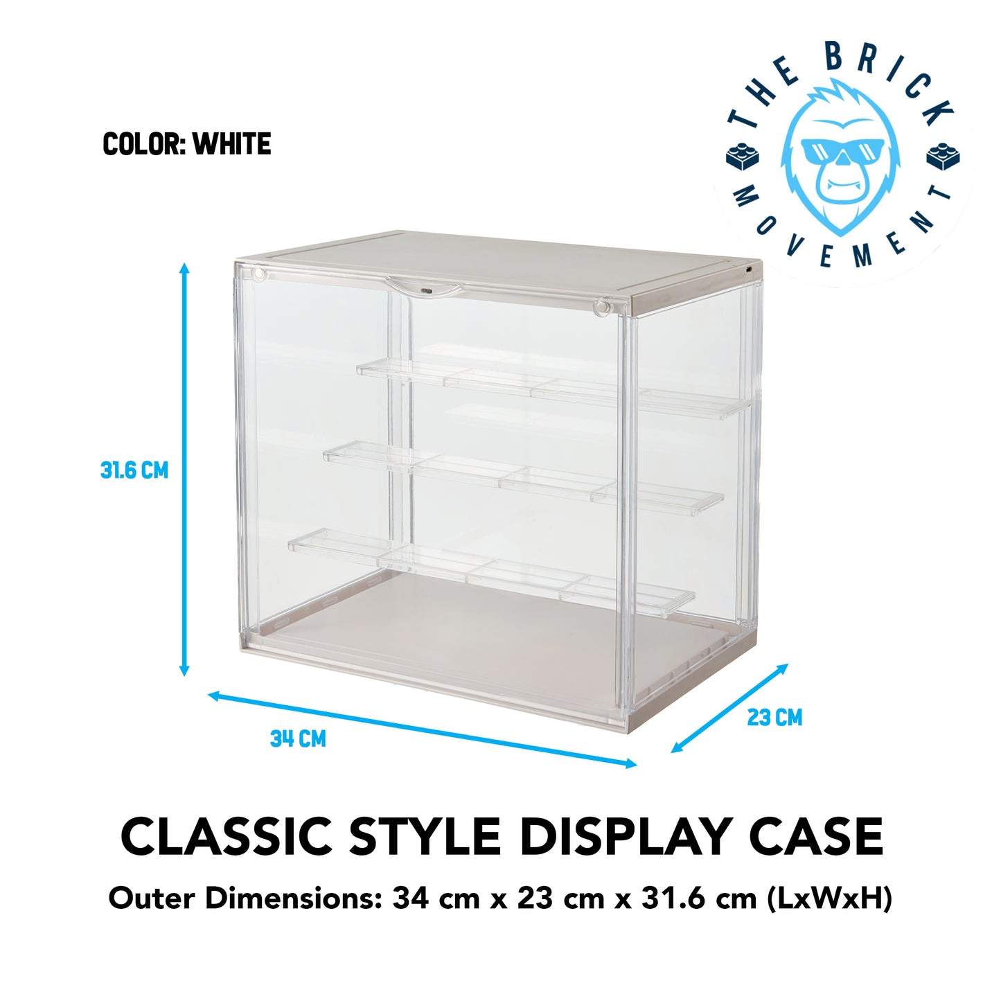 4-Layer Classic Style Display Case