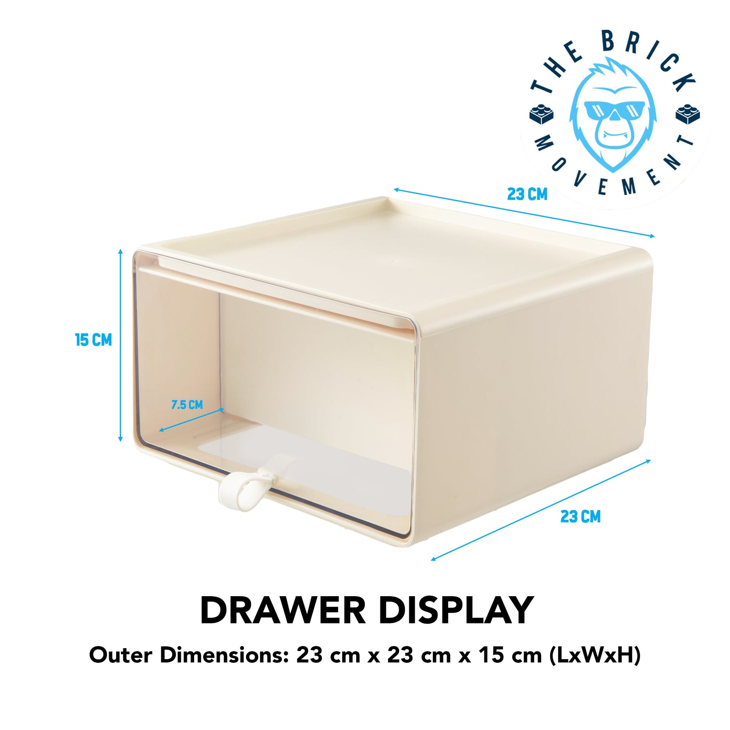 Pull Out Drawer w/ Display Window
