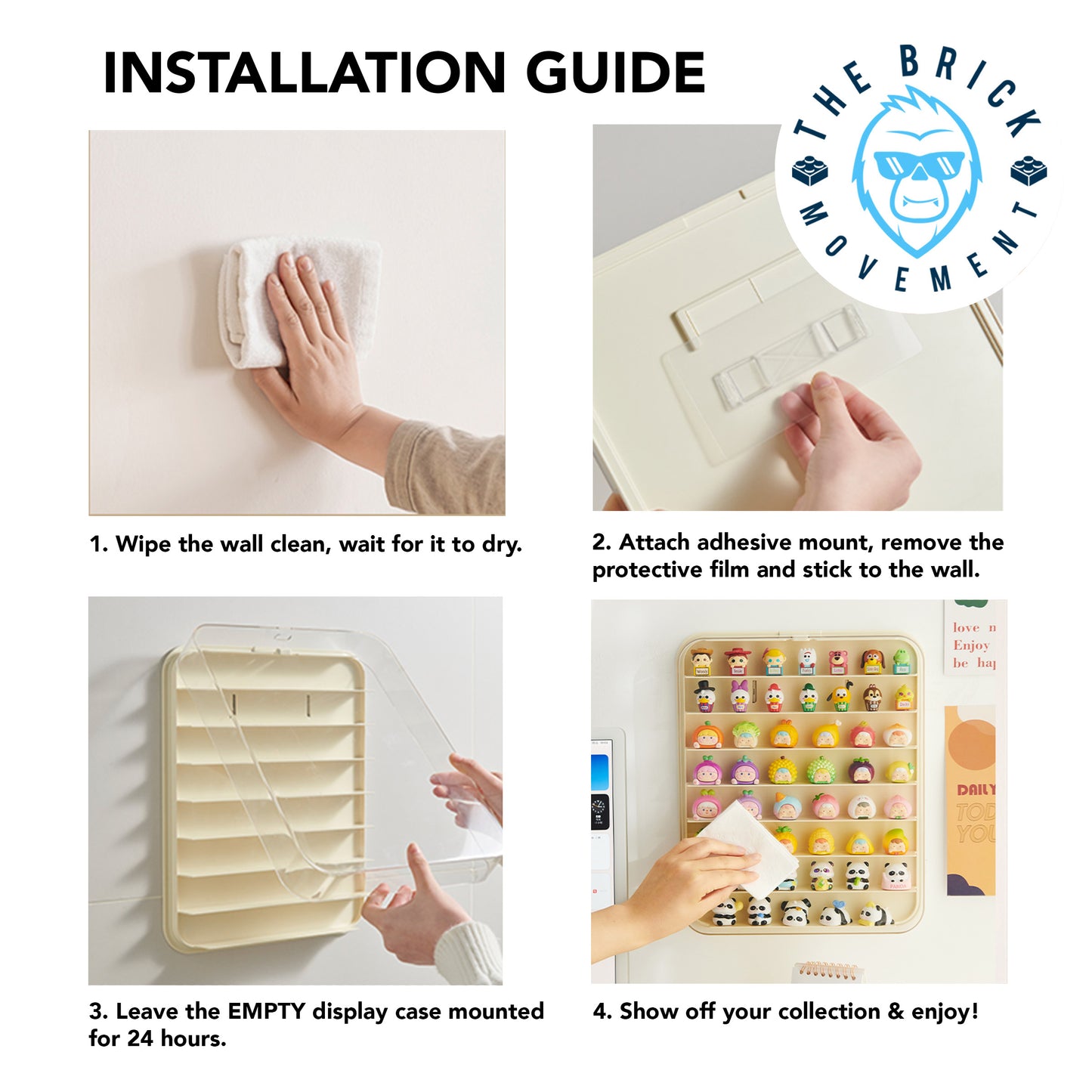 Mini Multilayer Wall Mounted Display Case (for Blindbox Beans)