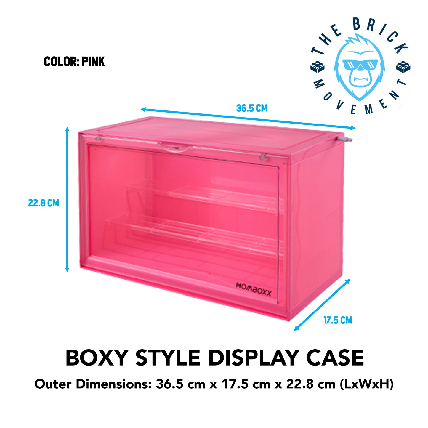 3-Layer Boxy Style Display Case