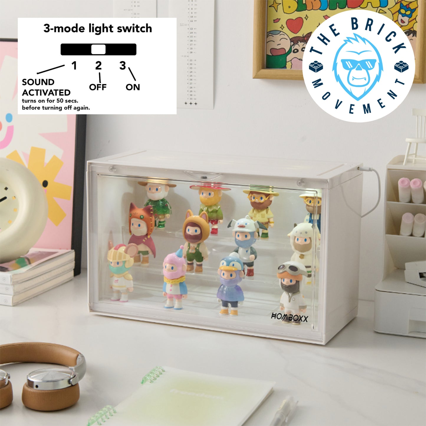3-Layer Boxy Style Display Case