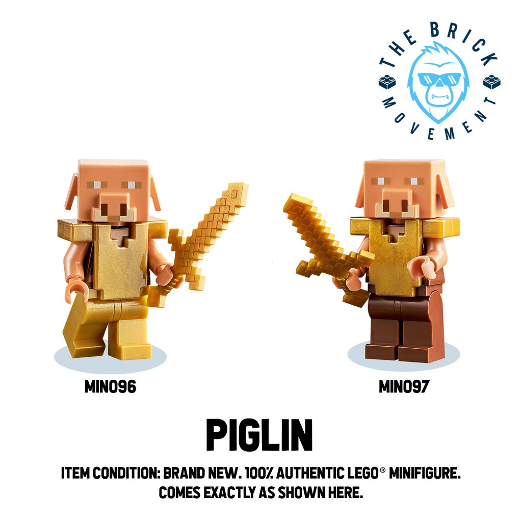 LEGO MINECRAFT Piglin Minifigure - Main Image
