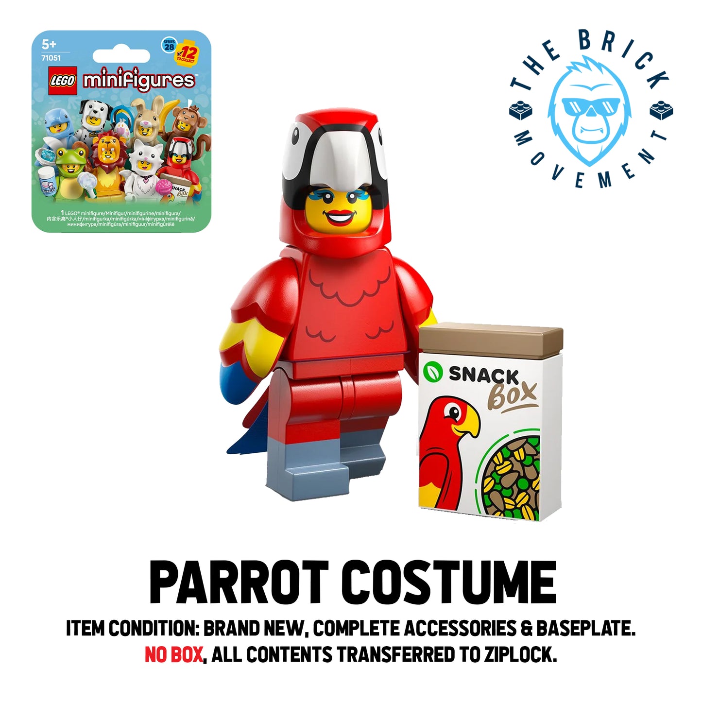 LEGO Collectible Minifigure Series 28: Single Character Minifigure