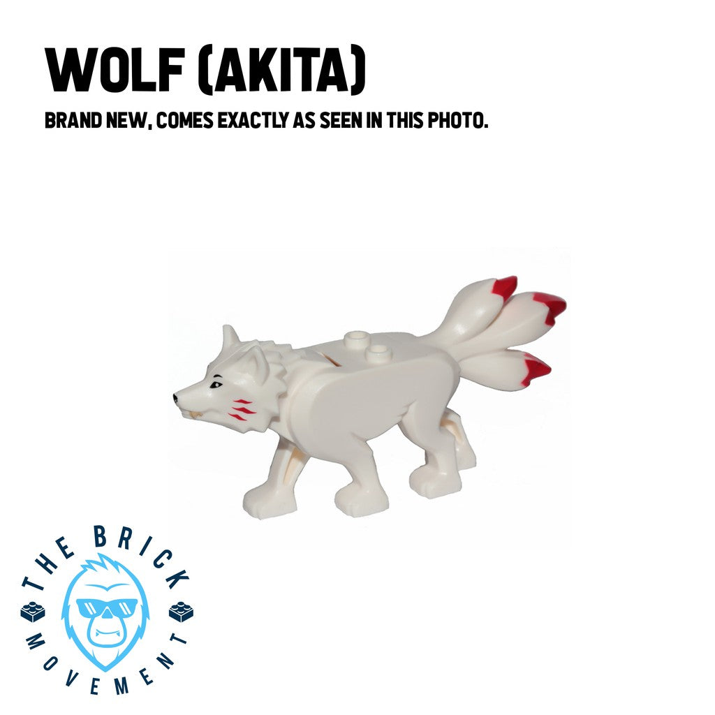 LEGO ACCESSORIES - ANIMAL - NINJAGO Akita (Lloyd's Wolf)