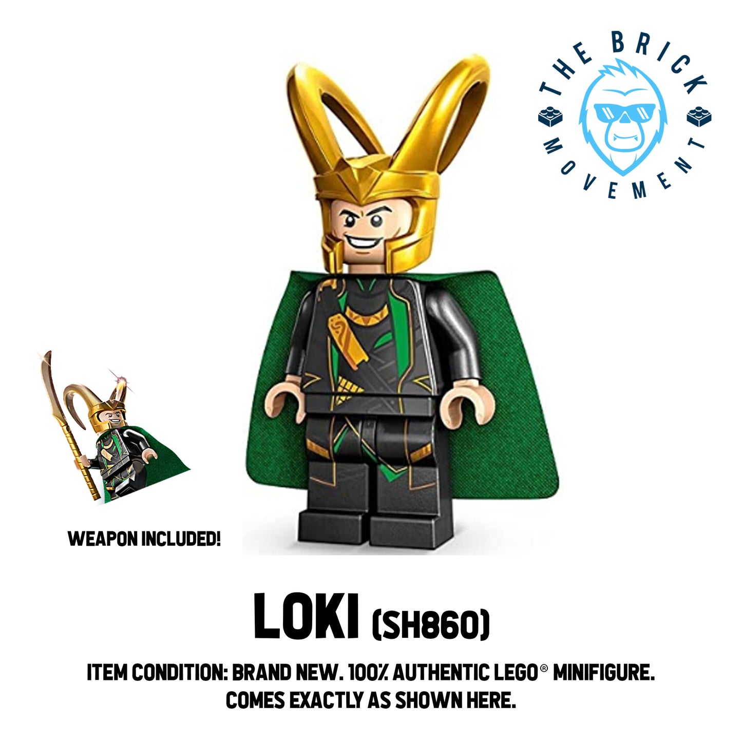 LEGO® MARVEL Loki Minifigure