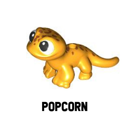 LEGO ACCESSORIES - ANIMAL - Salamander / Gecko (Bruni, Popcorn)