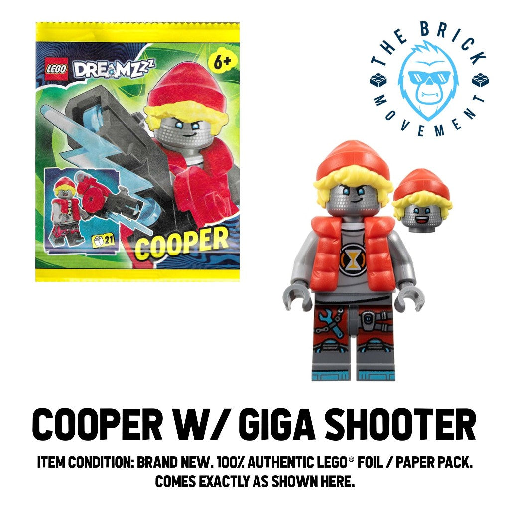 LEGO DREAMZZZ Cooper w/ Giga Shooter Foil / Paper Pack