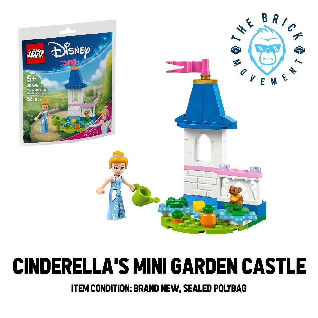 LEGO DISNEY Cinderella's Mini Garden Castle Polybag / Paper Bag