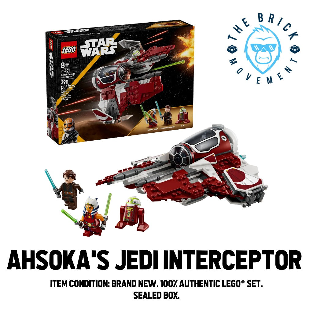 LEGO STAR WARS 75401 Ahsoka's Jedi Interceptor Set
