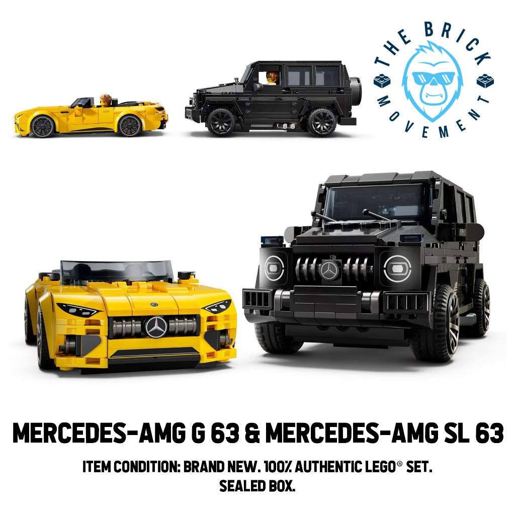 LEGO SPEED CHAMPIONS 76924 Mercedes-AMG G 63 & Mercedes-AMG SL 63 Set