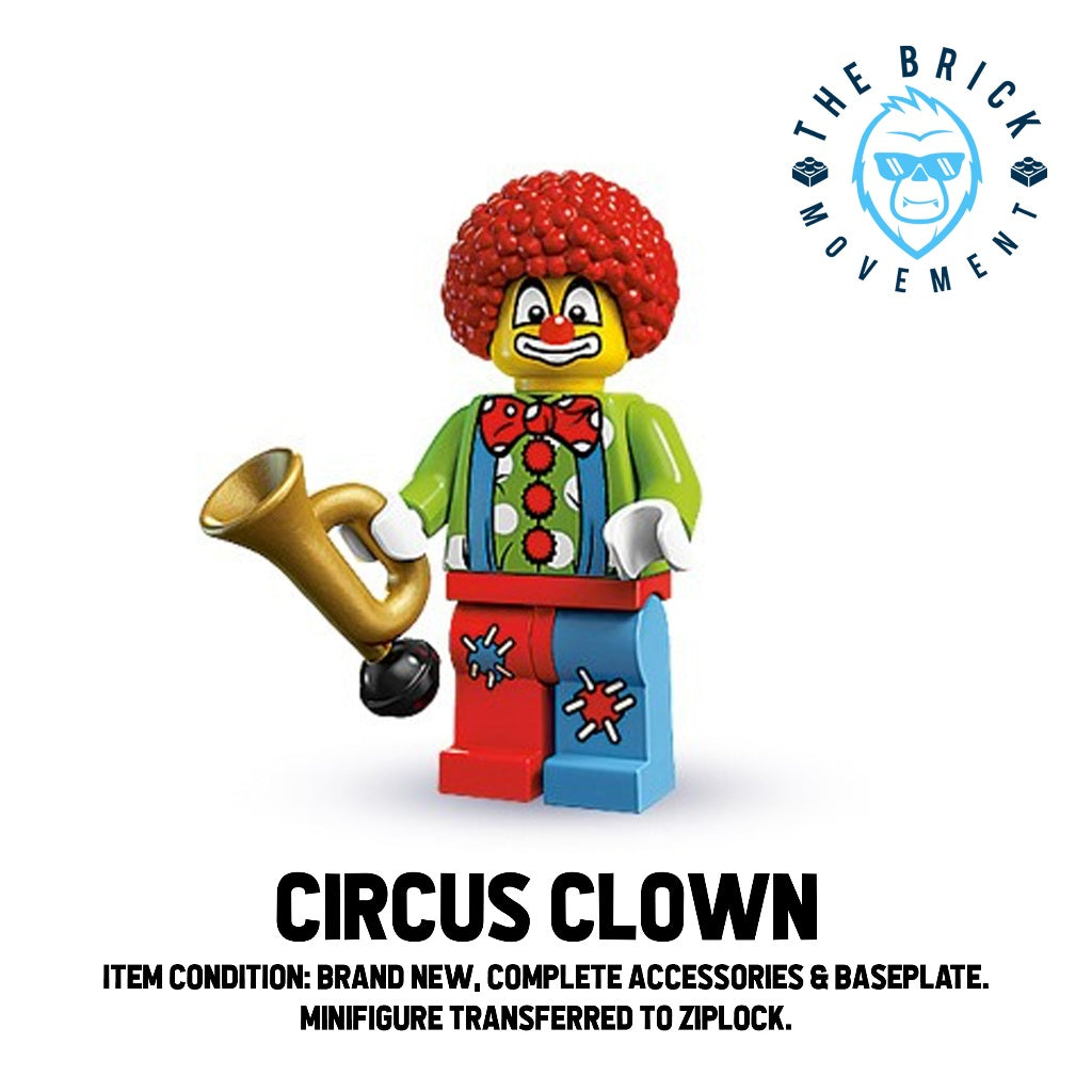 LEGO Collectible Minifigure Series 1: Circus Clown Minifigure