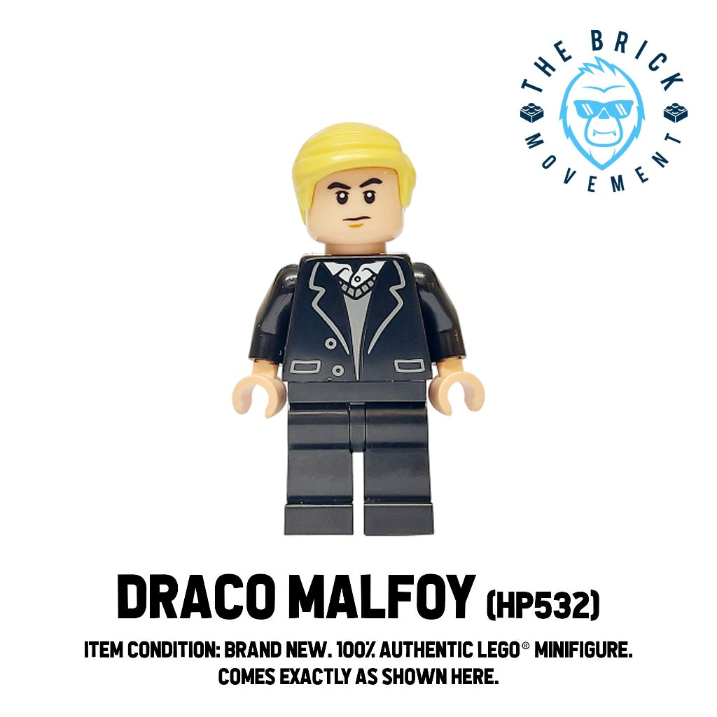 LEGO HARRY POTTER Draco Malfoy Minifigure
