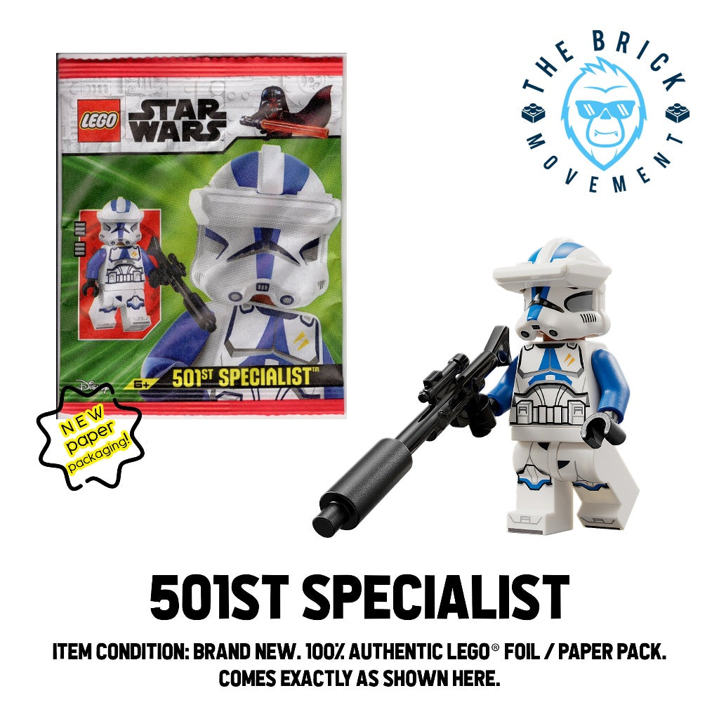 LEGO STAR WARS 501st Specialist Foil / Paper Pack