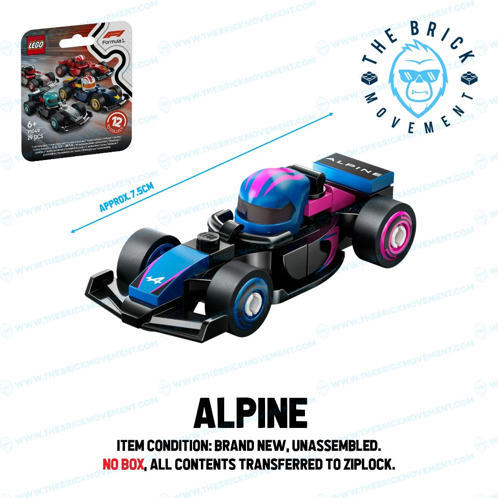 LEGO F1 Collectible Race Cars Series: Single Mini Race Car