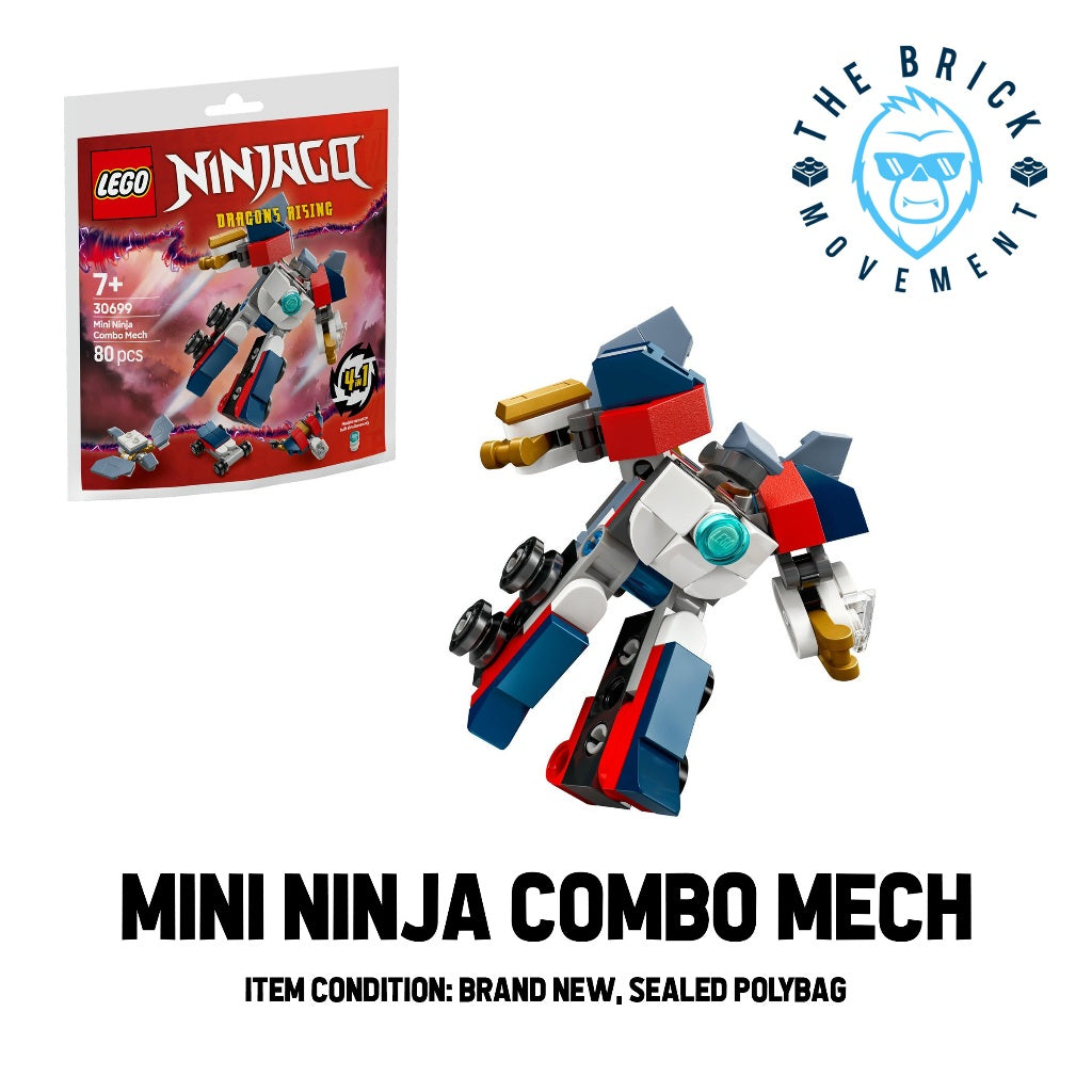 LEGO NINJAGO Mini Ninja Combo Mech Polybag / Paper Bag