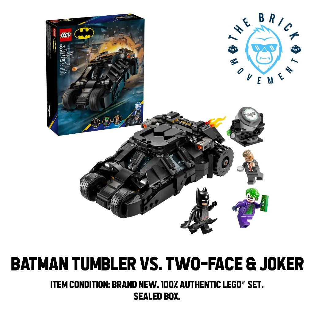 LEGO DC 76303 Batman Tumbler vs. Two-Face & Joker Set