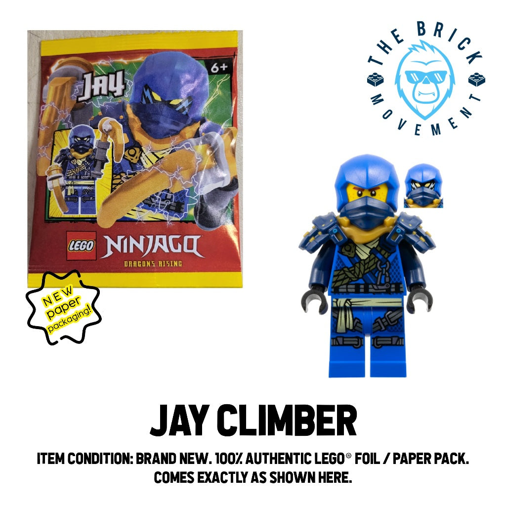LEGO NINJAGO Climber Jay Foil / Paper Pack