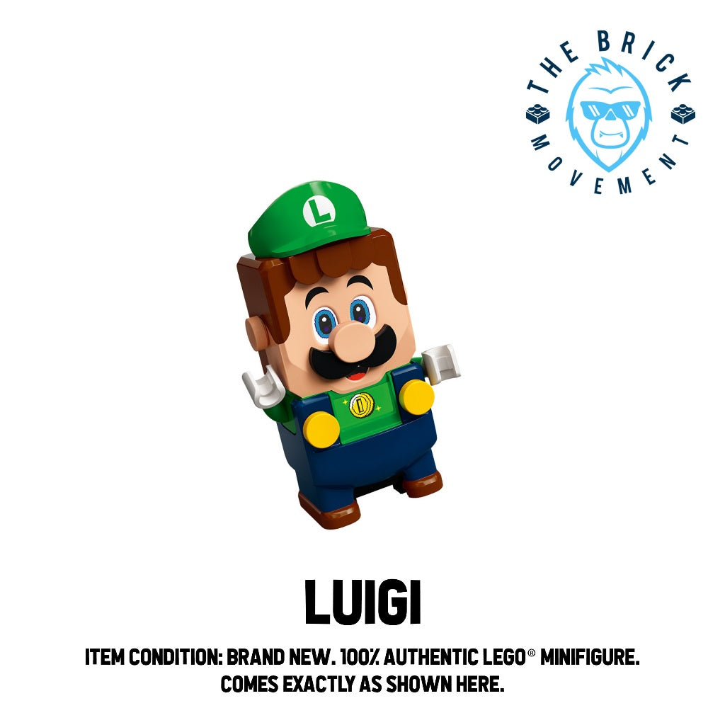 LEGO SUPER MARIO Luigi Minifigure