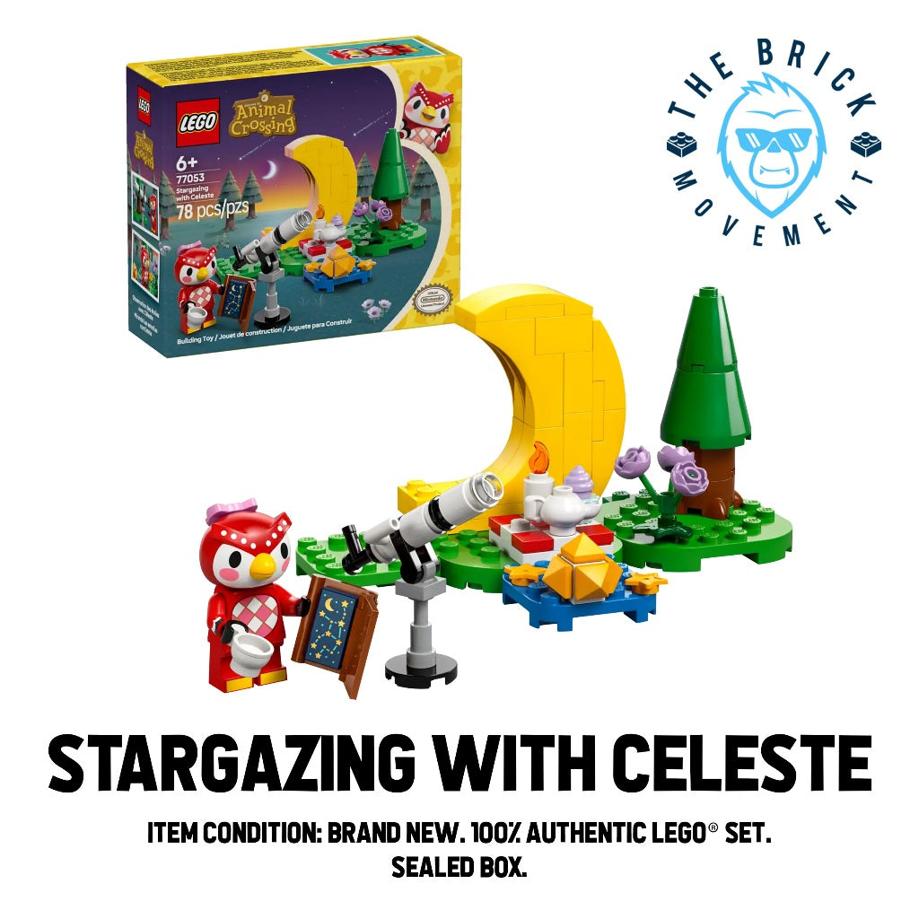 LEGO ANIMAL CROSSING 77053 Stargazing with Celeste Set