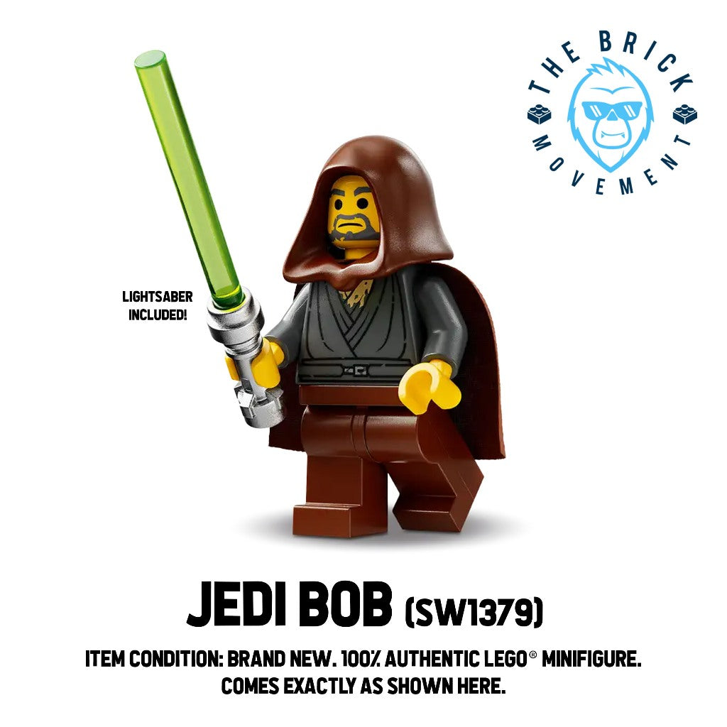 LEGO STAR WARS Jedi Bob Minifigure