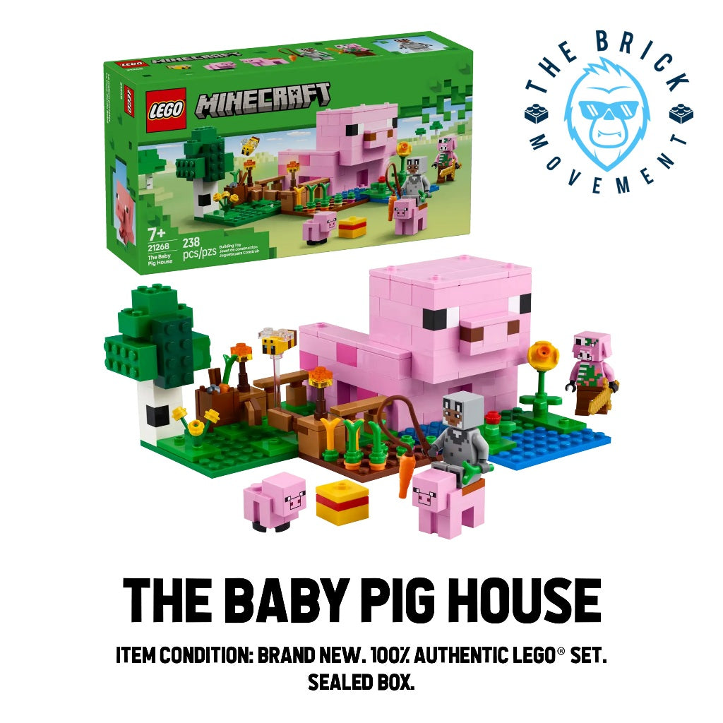 LEGO MINECRAFT 21268 The Baby Pig House