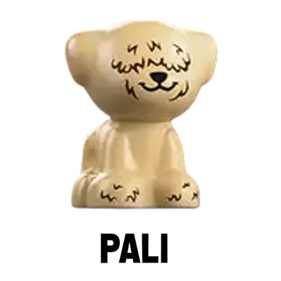 LEGO ACCESSORIES - ANIMAL - Labradoodle / Sienna Dog / Puppy (Aira, Dash, Guba, Alma, Pali)