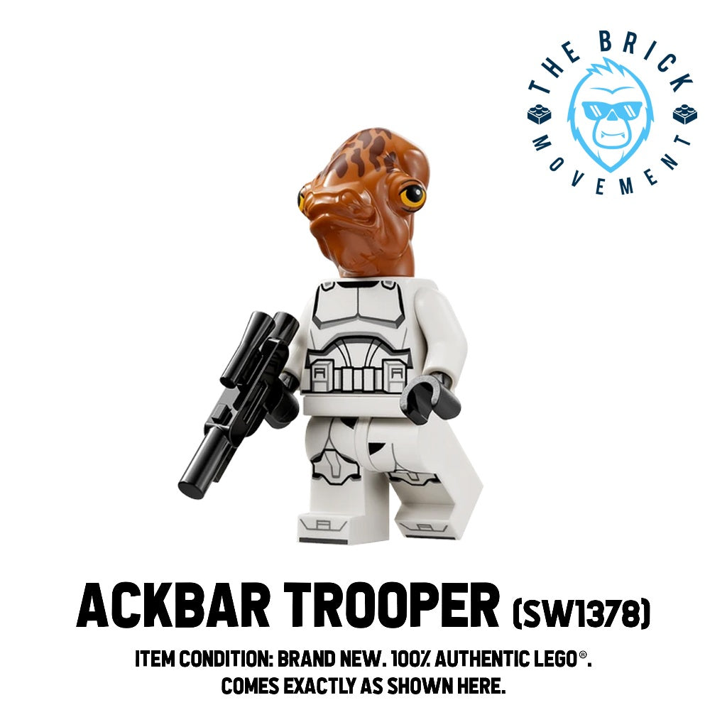 LEGO STAR WARS Ackbar Trooper Minifigure