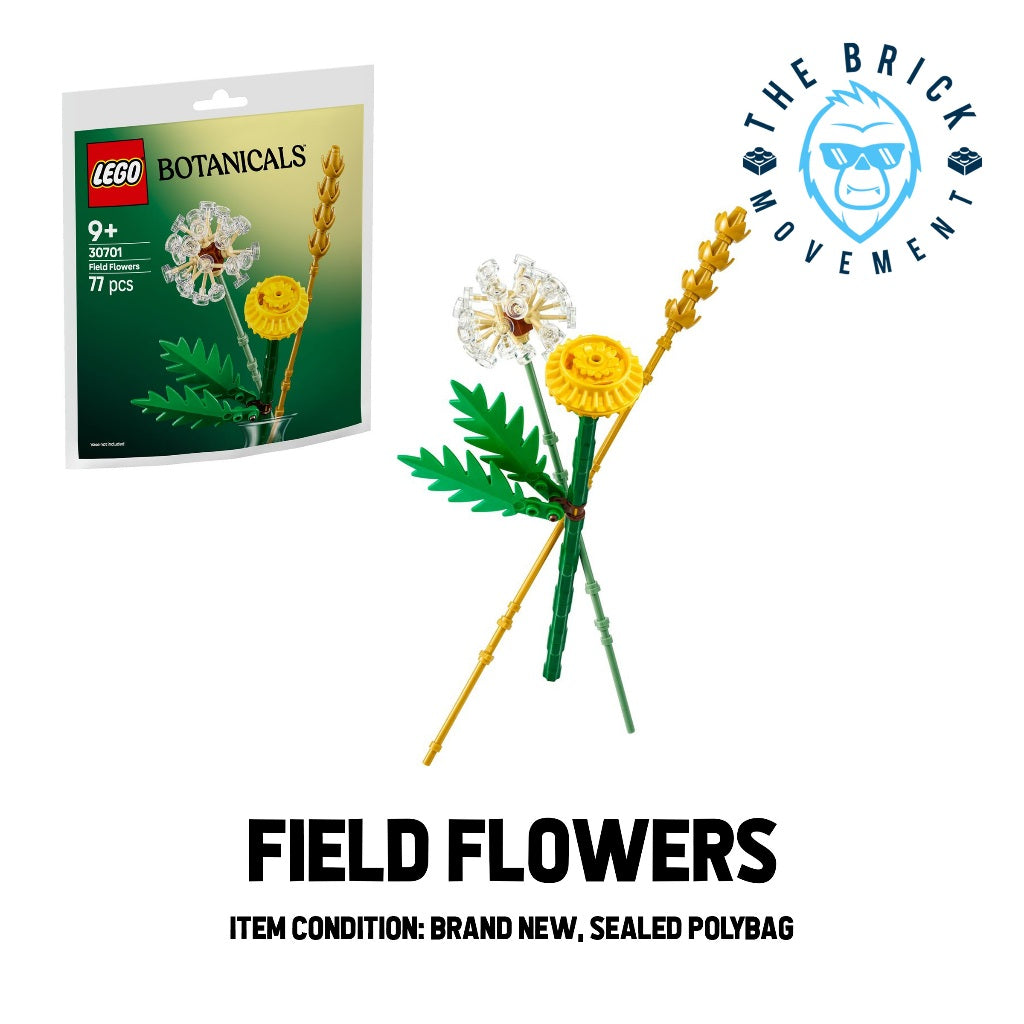 LEGO BOTANICALS Field Flowers Polybag / Paper Bag