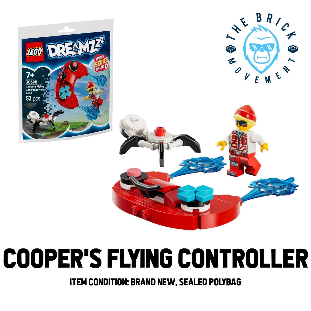 LEGO DREAMZZZ Cooper's Flying Controller Mini Build paper bag