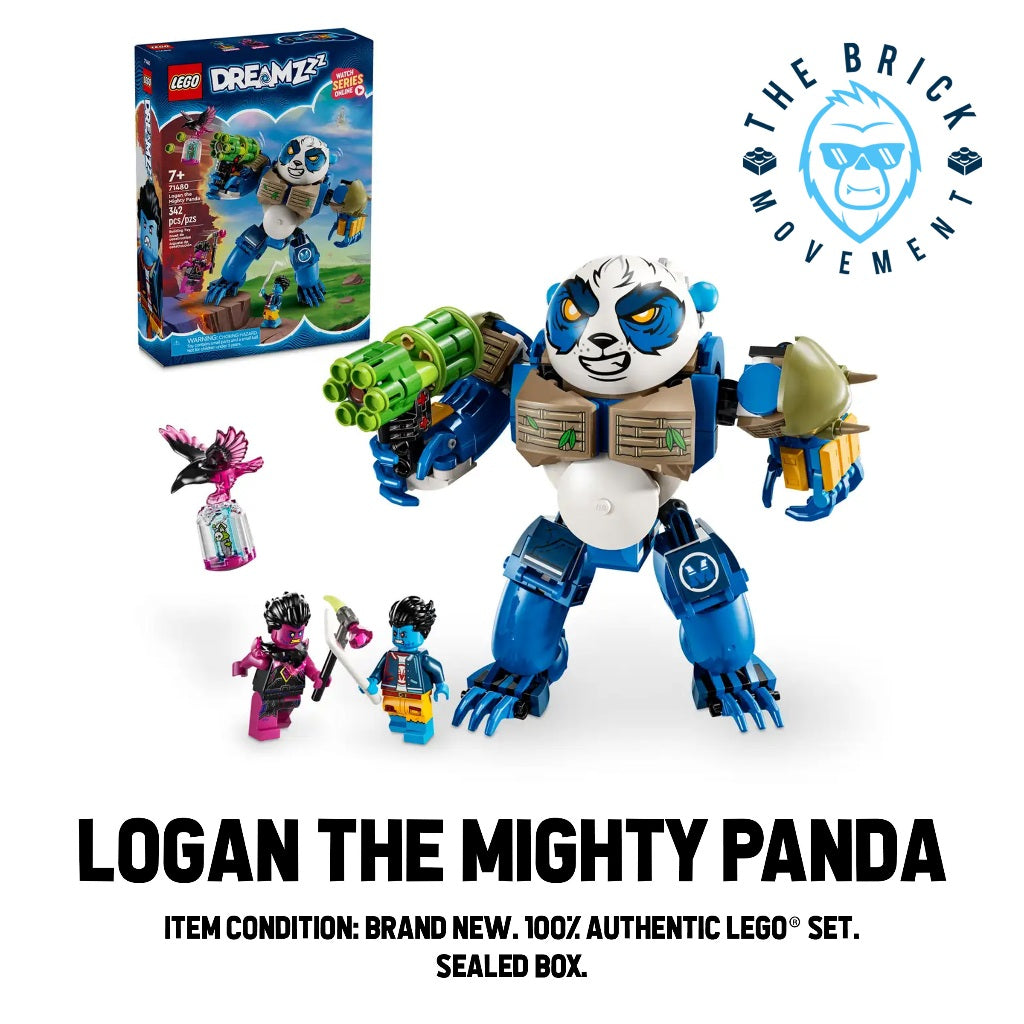 LEGO DREAMZZZ 71480 Logan the Mighty Panda Set
