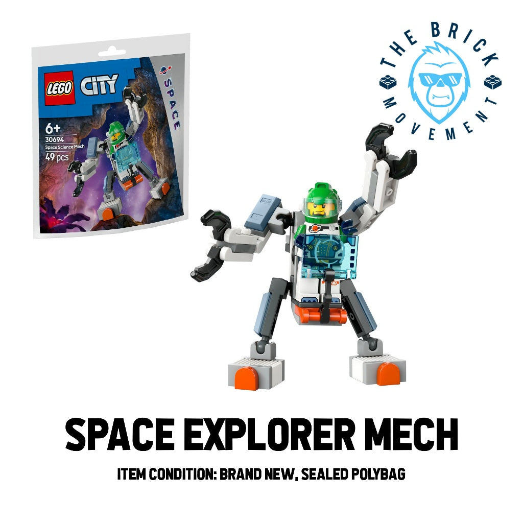 LEGO CITY Space Science Mech Polybag / Paper Bag
