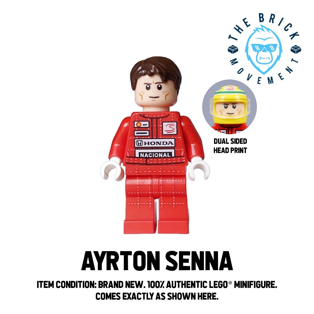 LEGO McLaren Ayrton Senna Minifigure
