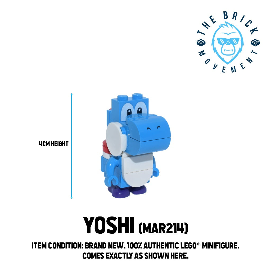 LEGO SUPER MARIO Yoshi (Dark Azure) Minifigure