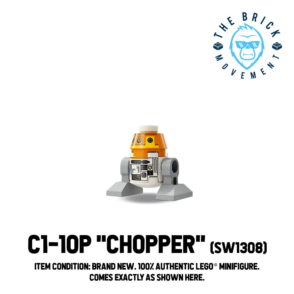 LEGO STAR WARS C1-10P Chopper Astromech Droid Minifigure