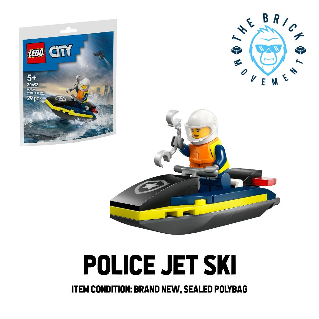 LEGO CITY Police Water Scooter Polybag / Paper Bag