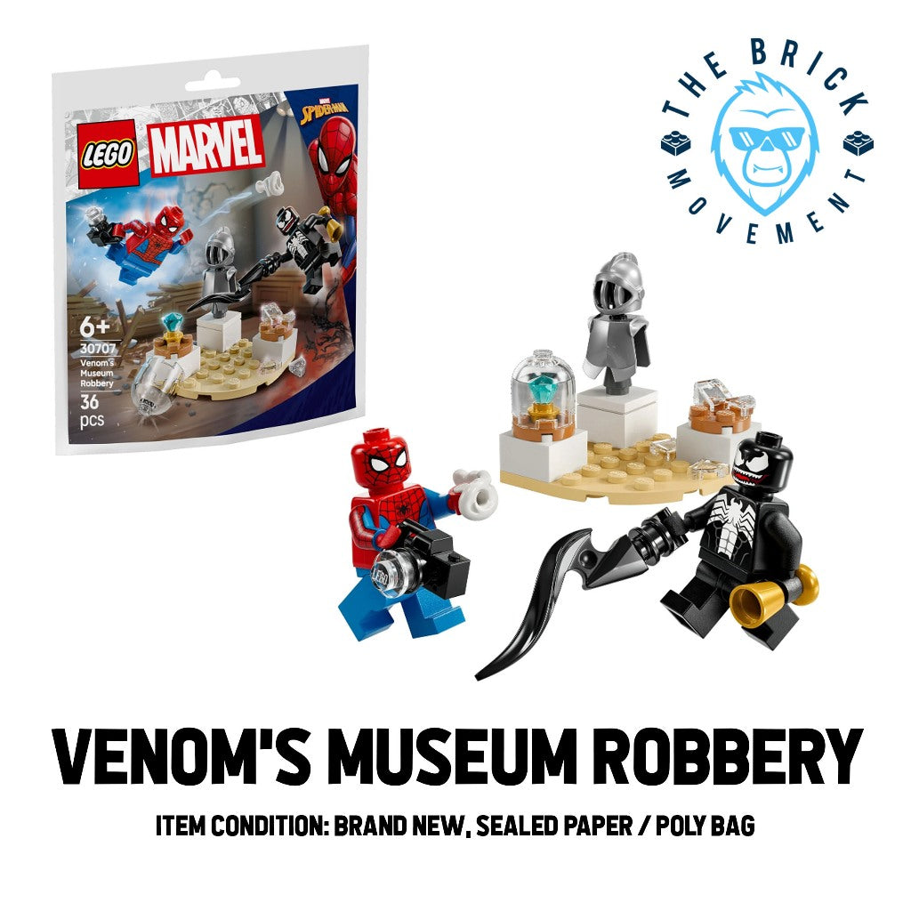 LEGO MARVEL Venom's Museum Robbery Polybag / Paper Bag