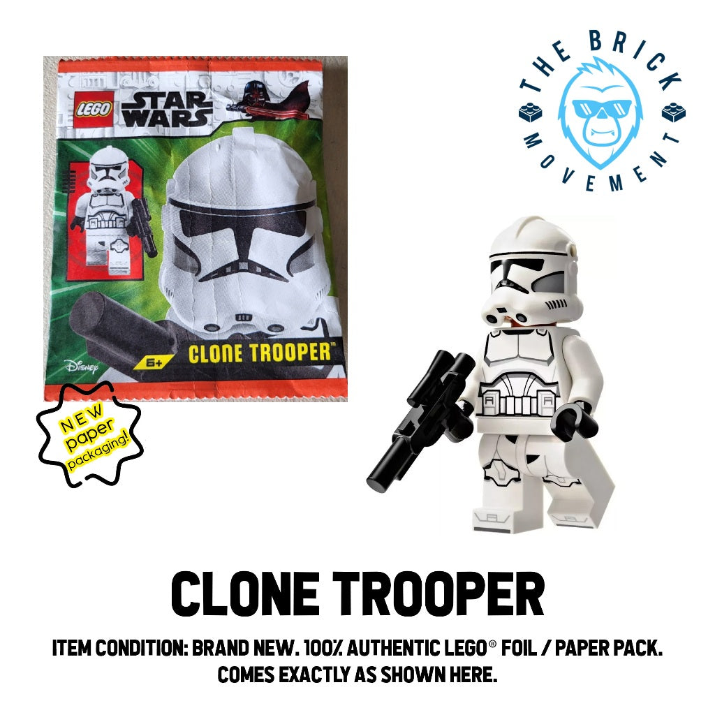 LEGO STAR WARS Clone Trooper Foil / Paper Pack