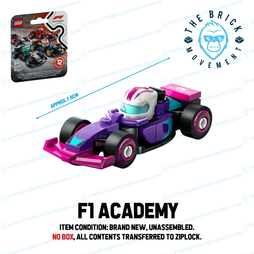 LEGO F1 Collectible Race Cars Series: Single Mini Race Car