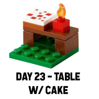 LEGO MINECRAFT Advent Calendar 2025 Micro Build