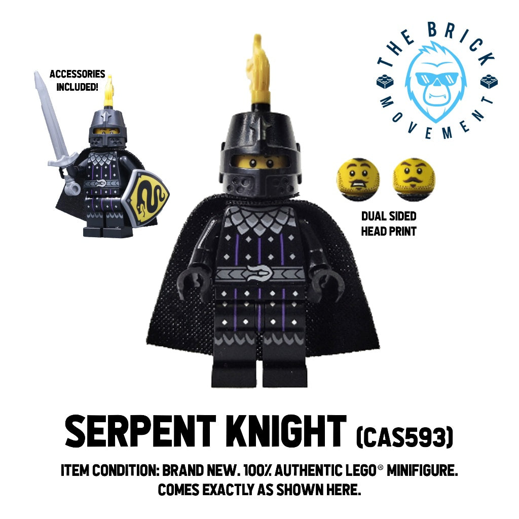 LEGO CASTLE Serpent Knight Minifigure