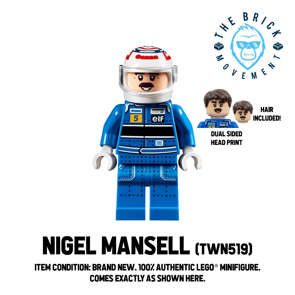 LEGO Williams Racing Nigel Mansell Minifigure