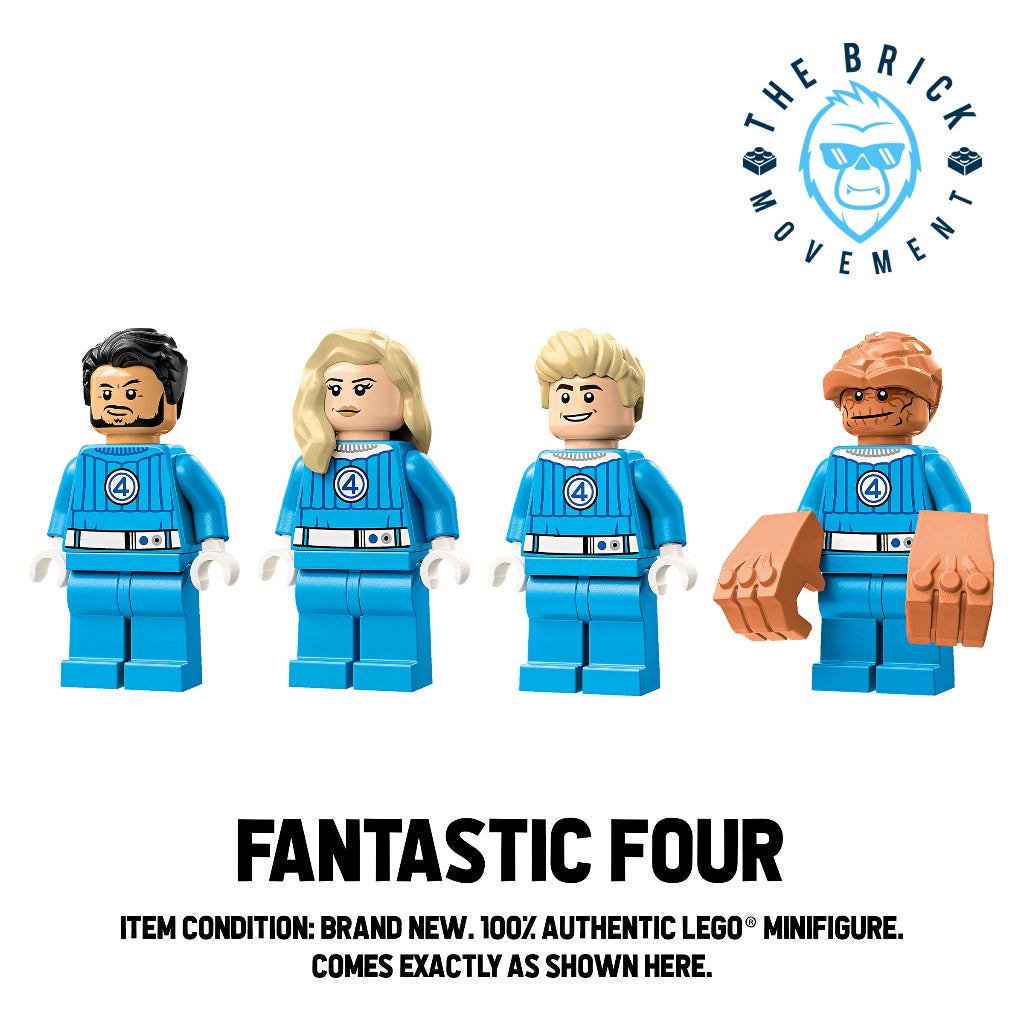 LEGO MARVEL The Fantastic Four Minifigure Lot