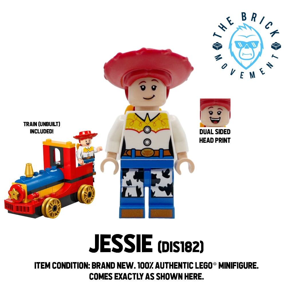LEGO DISNEY PIXAR TOY STORY Jessie Minifigure (w/ train)