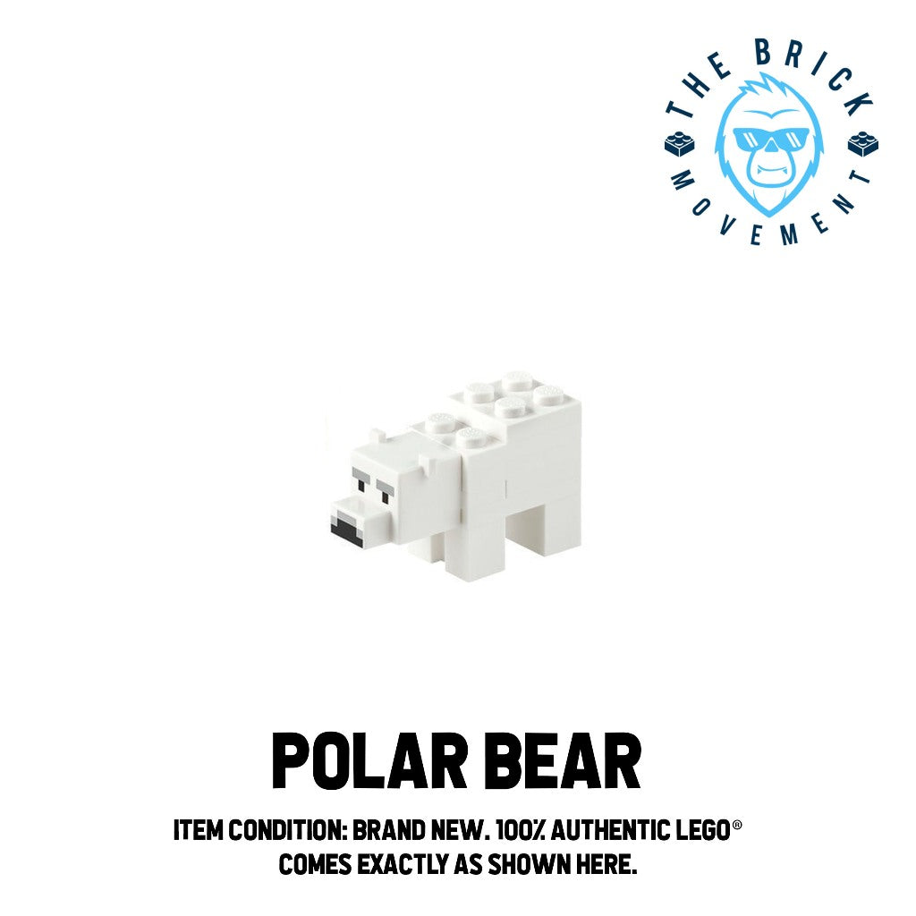 LEGO ACCESSORIES - ANIMAL - MINECRAFT Polar Bear