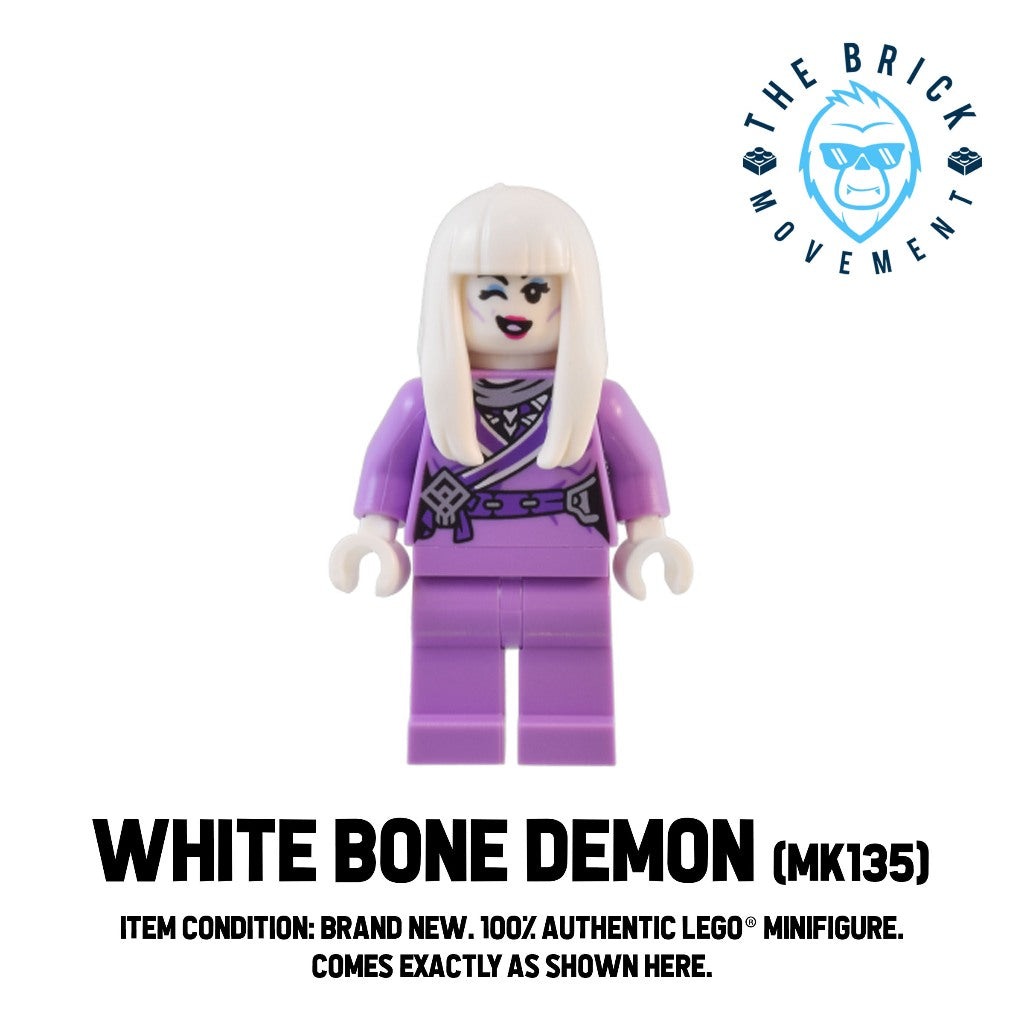 LEGO MONKIE KID White Bone Demon Minifigure