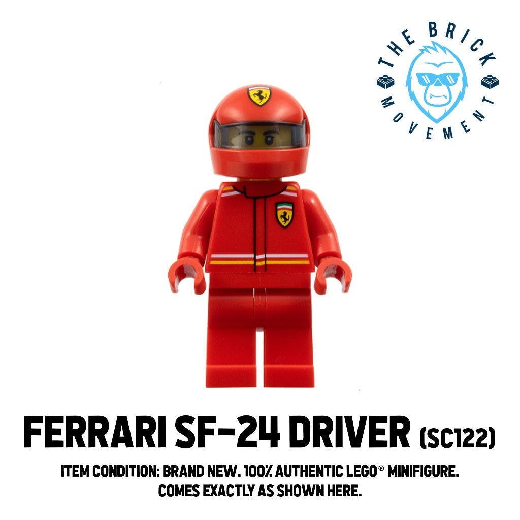 LEGO SPEED CHAMPIONS Ferrari SF-24 Driver Minifigure