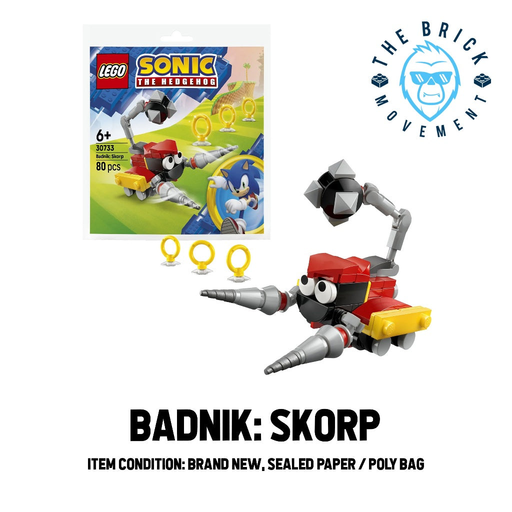 LEGO SONIC THE HEDGEHOG Badnik: Skorp Polybag / Paper Bag