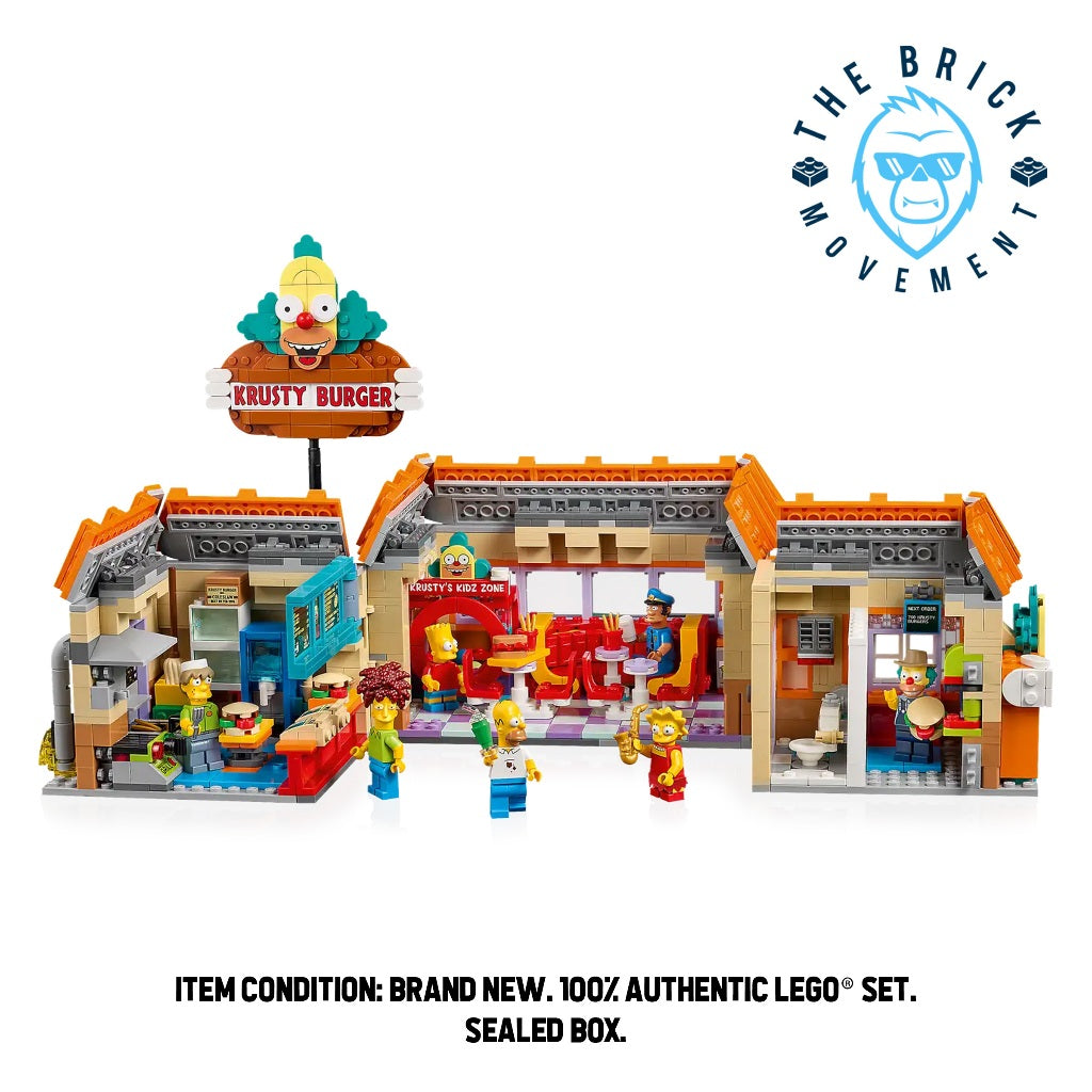 LEGO THE SIMPSONS 10352 Krusty Burger Set