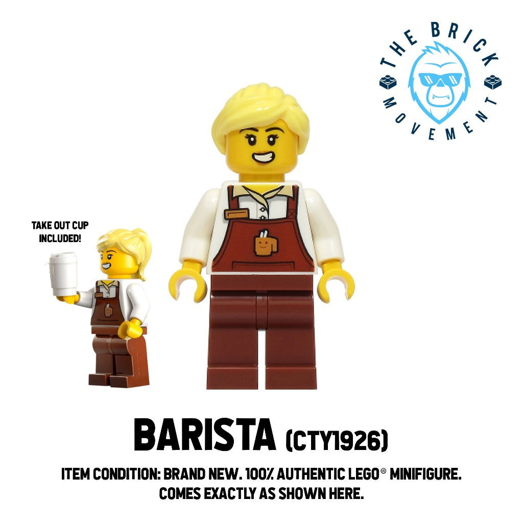 LEGO CITY Barista (Female) Minifigure